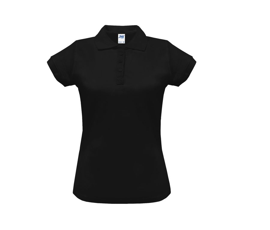 LADY REGULAR POLO — Farbe BLACK