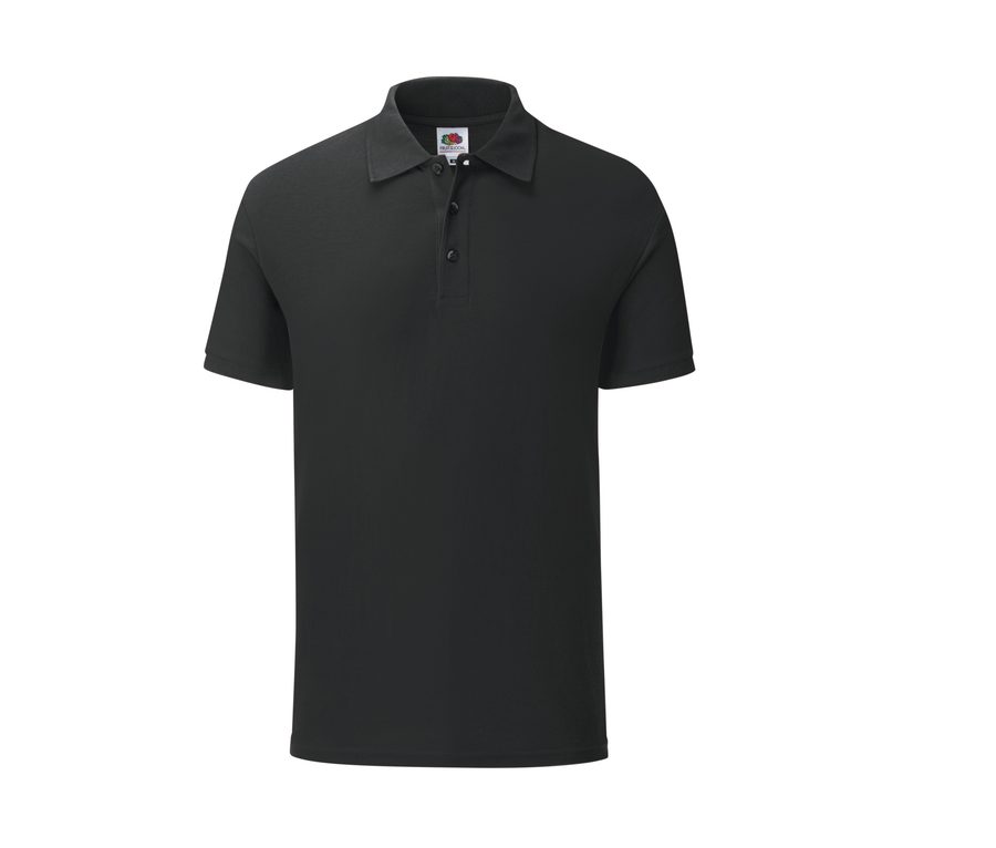 ICONIC POLO — Farbe BLACK
