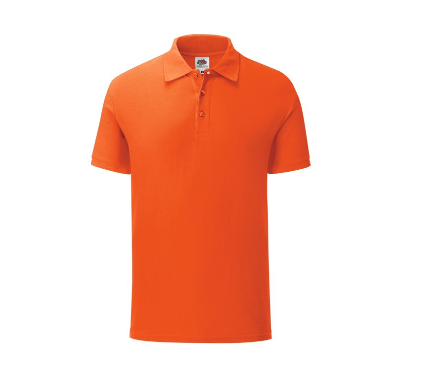 ICONIC POLO — Farbe FLAME