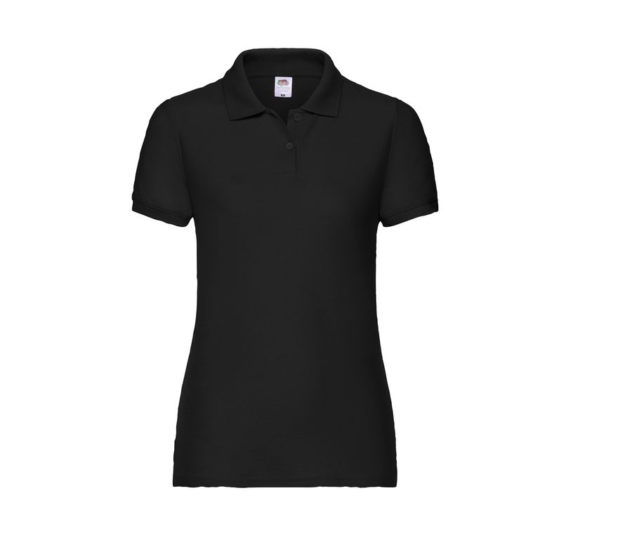 LADIES 65/35 POLO — Farbe BLACK
