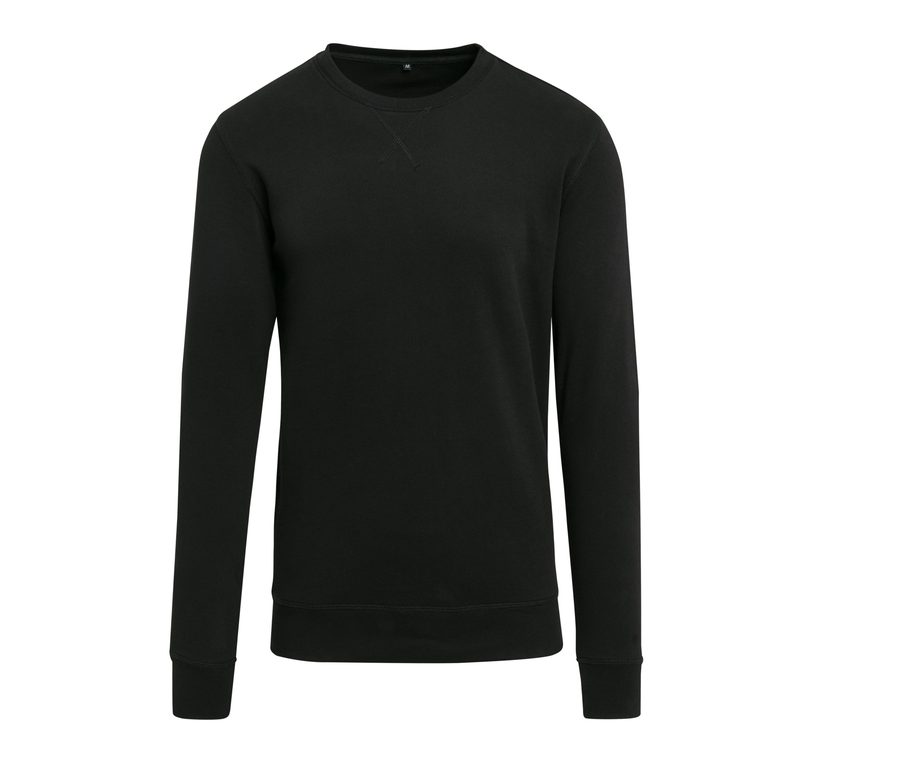 LIGHT CREW SWEATSHIRT — Farbe BLACK