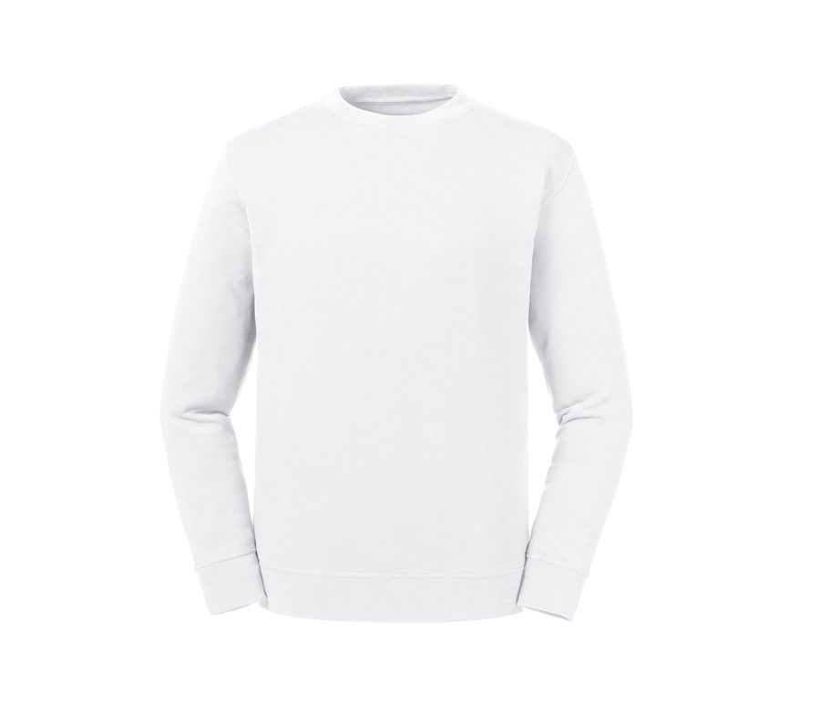 PURE ORGANIC REVERSIBLE SWEAT — Farbe WHITE