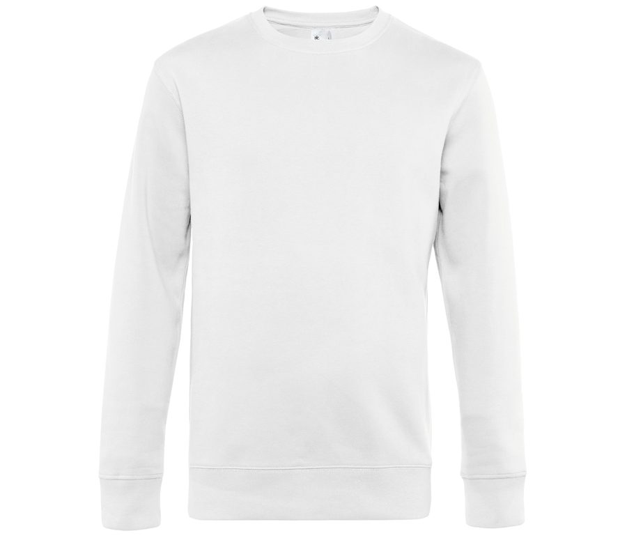 B&C KING CREW NECK — Farbe WHITE