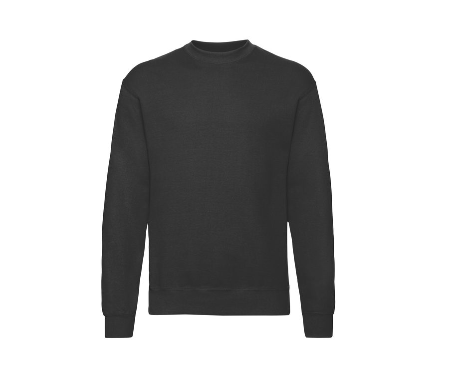CLASSIC SET-IN SWEAT — Farbe BLACK