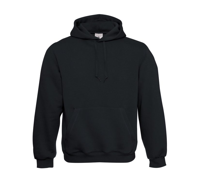 HOODED MEN — Farbe BLACK