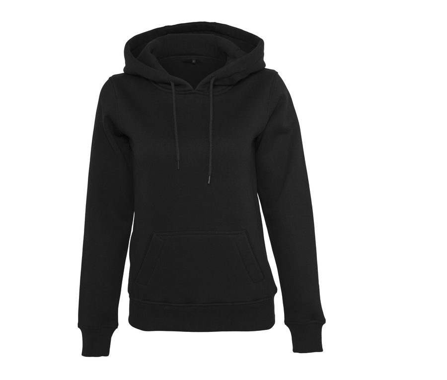 Ladies Heavy Hoodie — Farbe BLACK