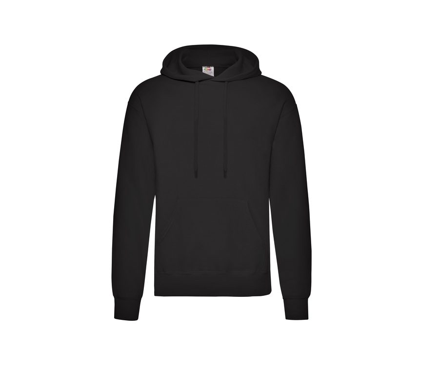 CLASSIC HOODED SWEAT — Farbe BLACK