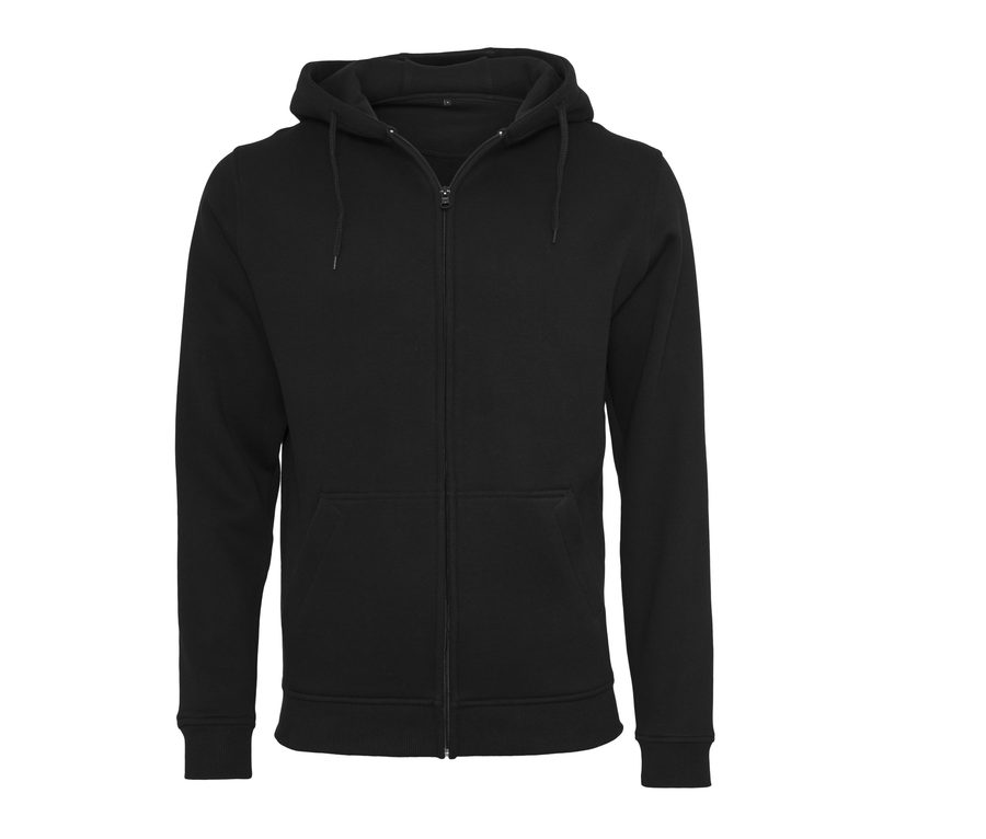 Heavy Zip Hoodie — Farbe BLACK