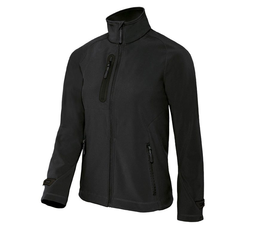 X-LITE SOFTSHELL WOMEN — Farbe BLACK