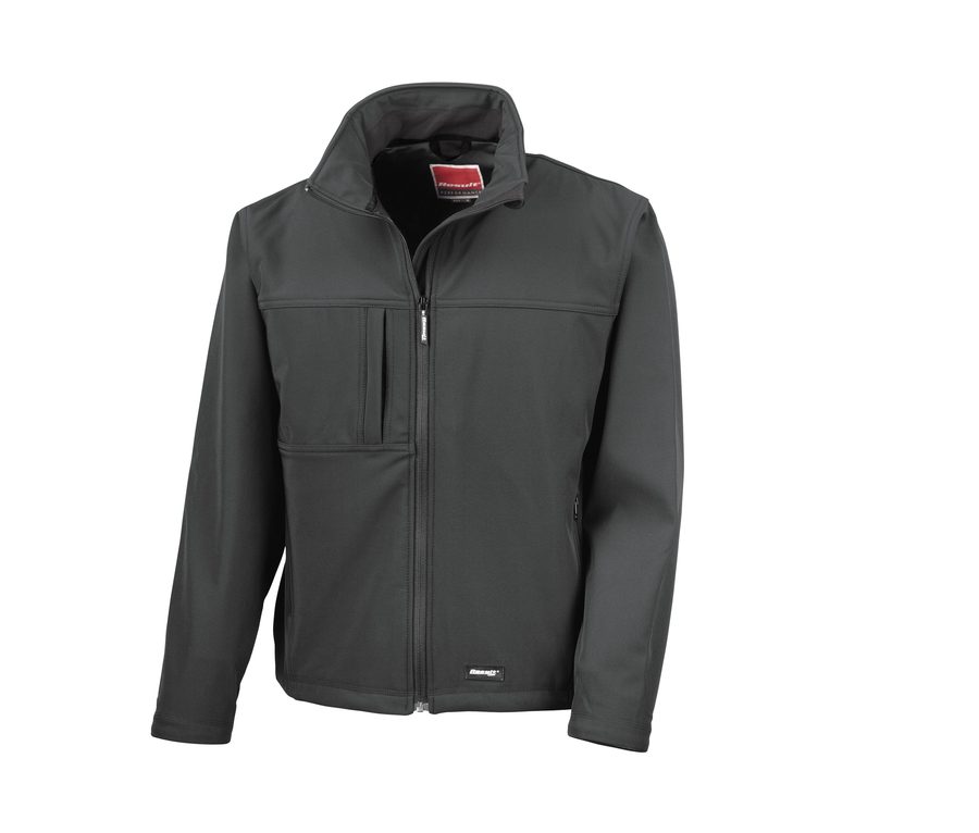 VESTE CLASSIQUE SOFTSHELL — Farbe BLACK
