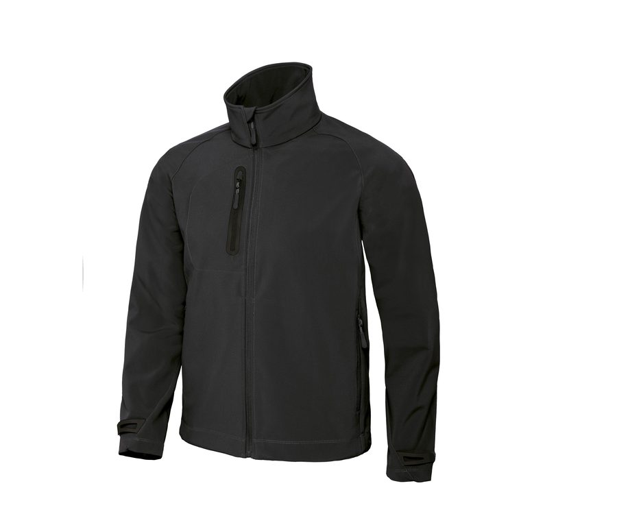 X-LITE SOFTSHELL MEN — Farbe BLACK