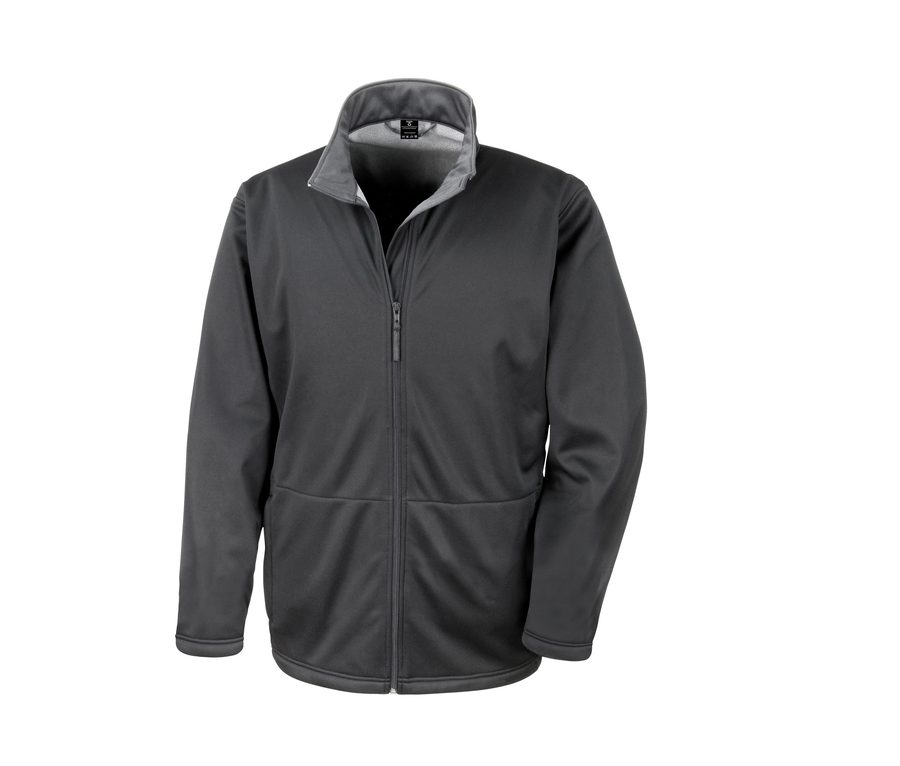 CORE SOFTSHELL JACKET — Farbe BLACK
