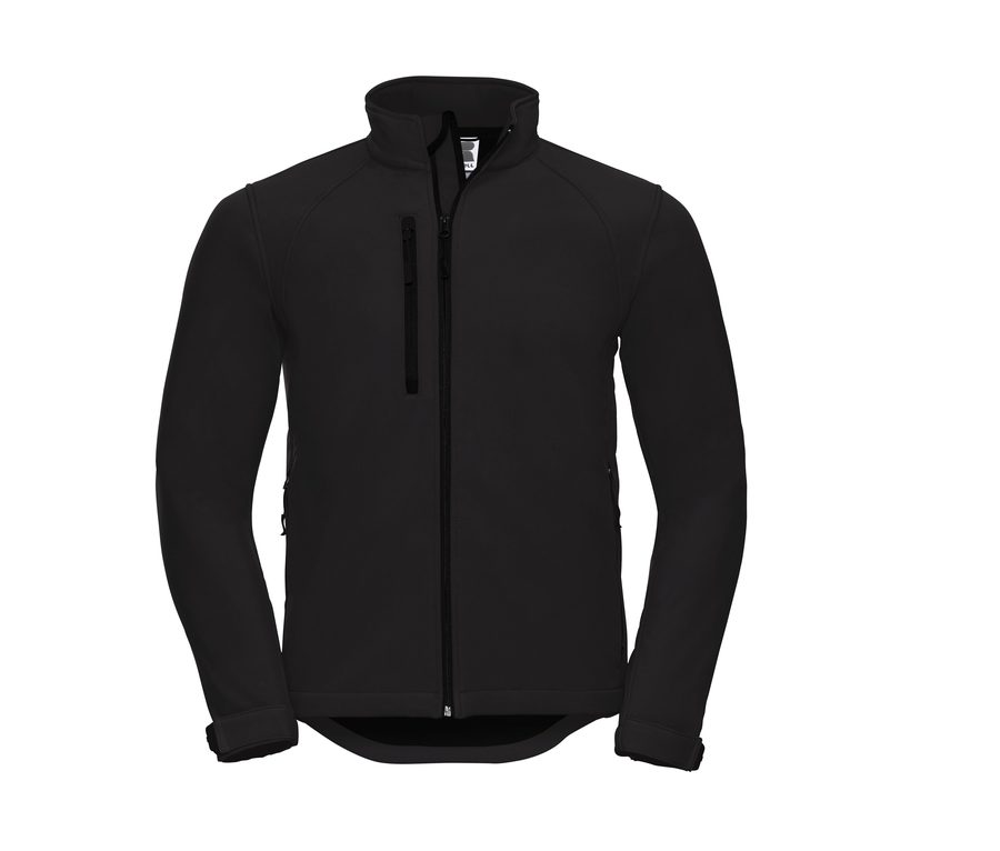 MEN'S SOFTSHELL JACKET — Farbe BLACK