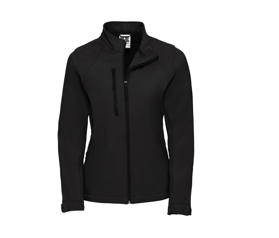 LADIES' SOFTSHELL JACKET — Farbe BLACK