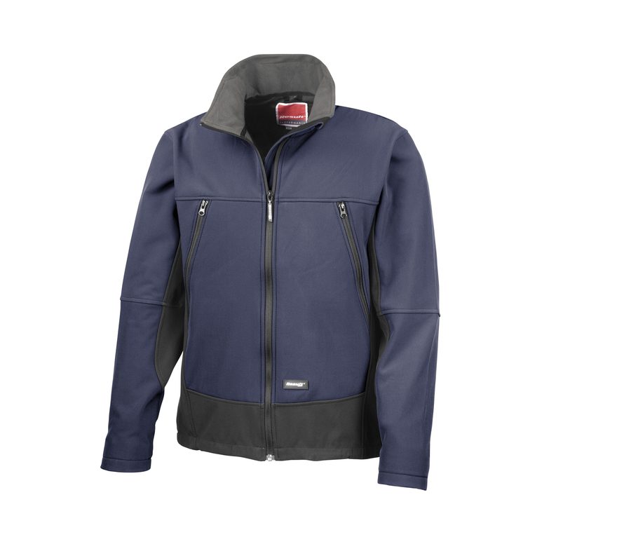 ACTIVITY SOFTSHELL JACKET — Farbe NAVY/BLACK