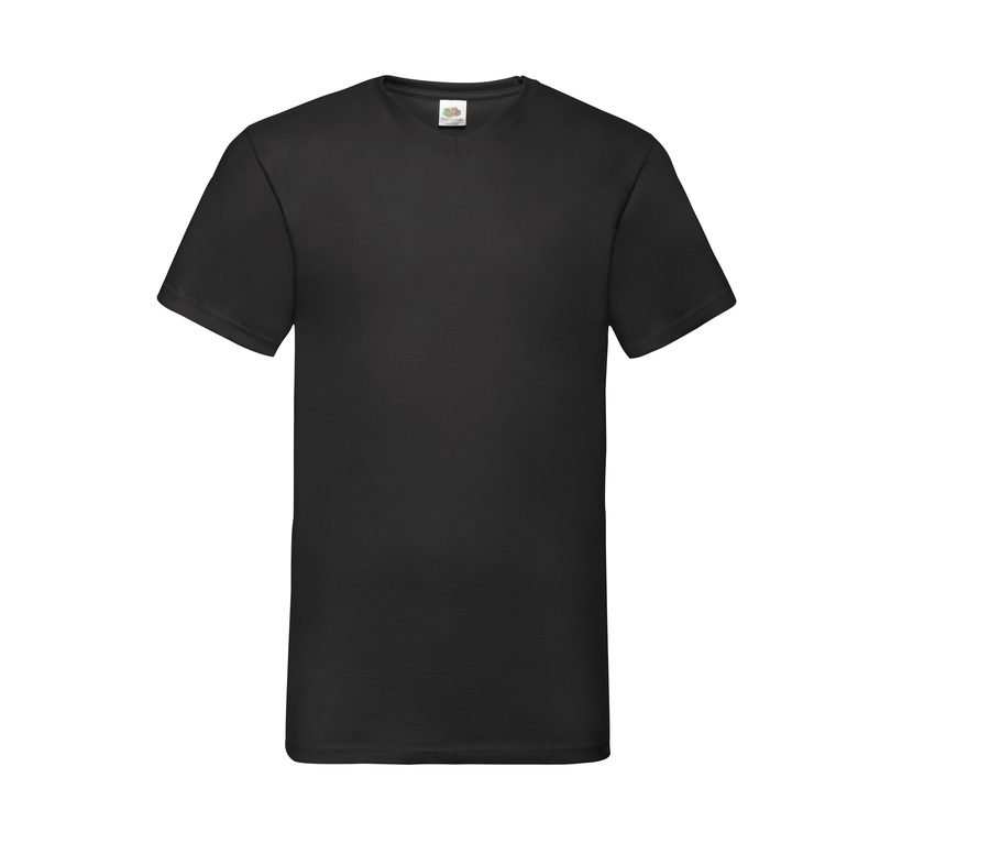 VALUEWEIGHT V-NECK T — Farbe BLACK