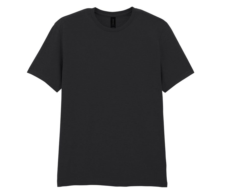 SOFTSTYLE ADULT T-SHIRT — Farbe BLACK