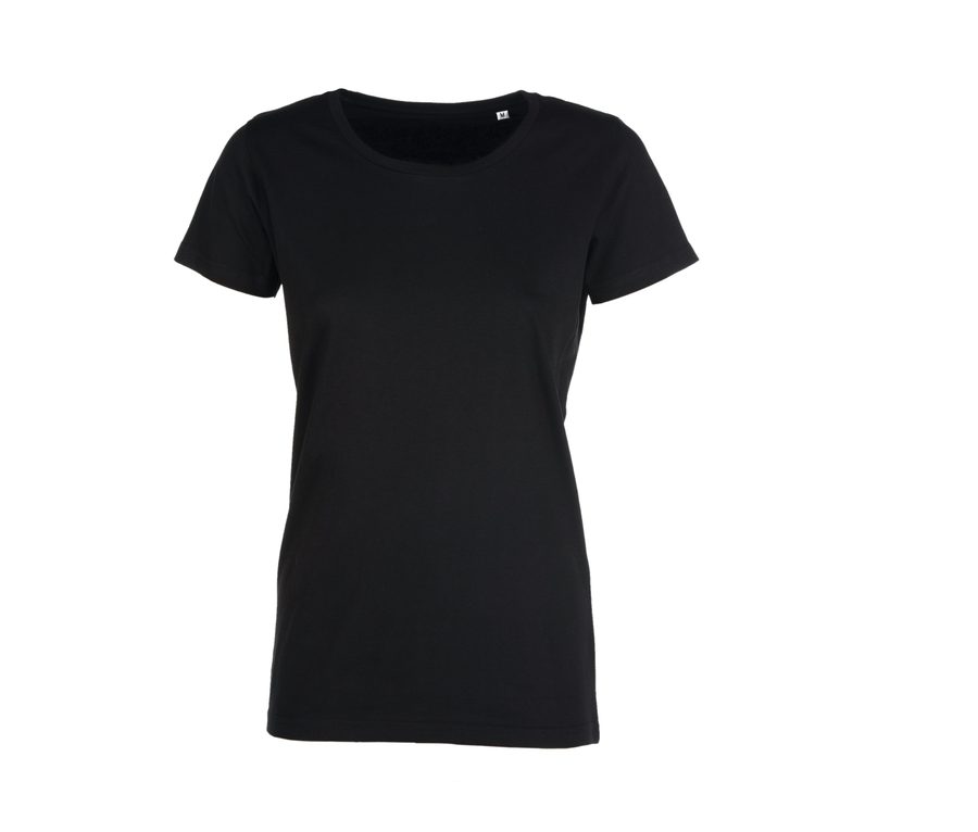 LADIES' SUPERB TEE — Farbe BLACK