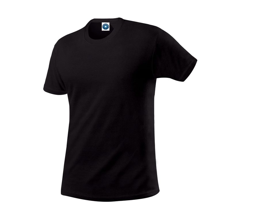 HEFTY TEE — Farbe BLACK