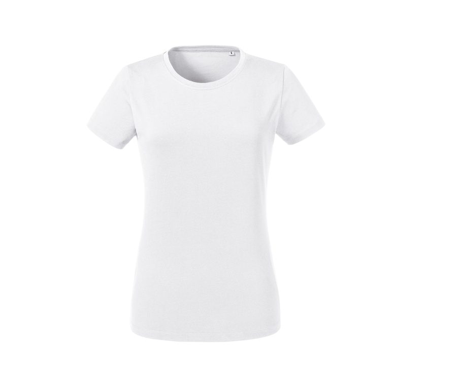 LADIES' PURE ORGANIC HEAVY TEE — Farbe WHITE