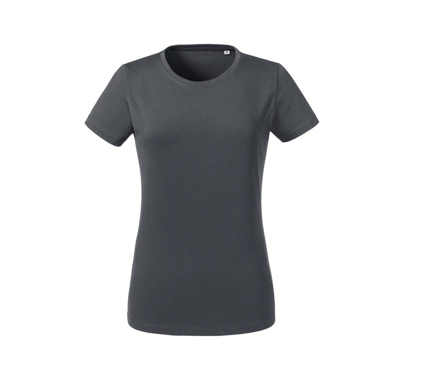 LADIES' PURE ORGANIC HEAVY TEE — Farbe CONVOY GREY