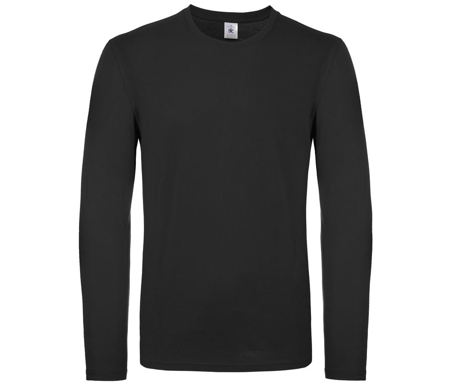 #E150 MEN LSL — Farbe BLACK