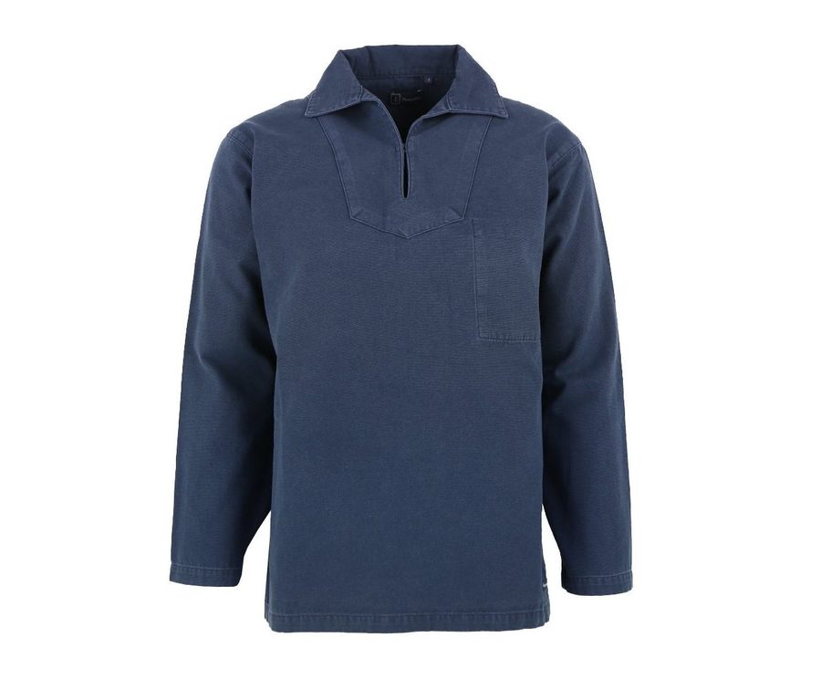 FISCHERHEMD "GUILVINEC" — Farbe NAVY