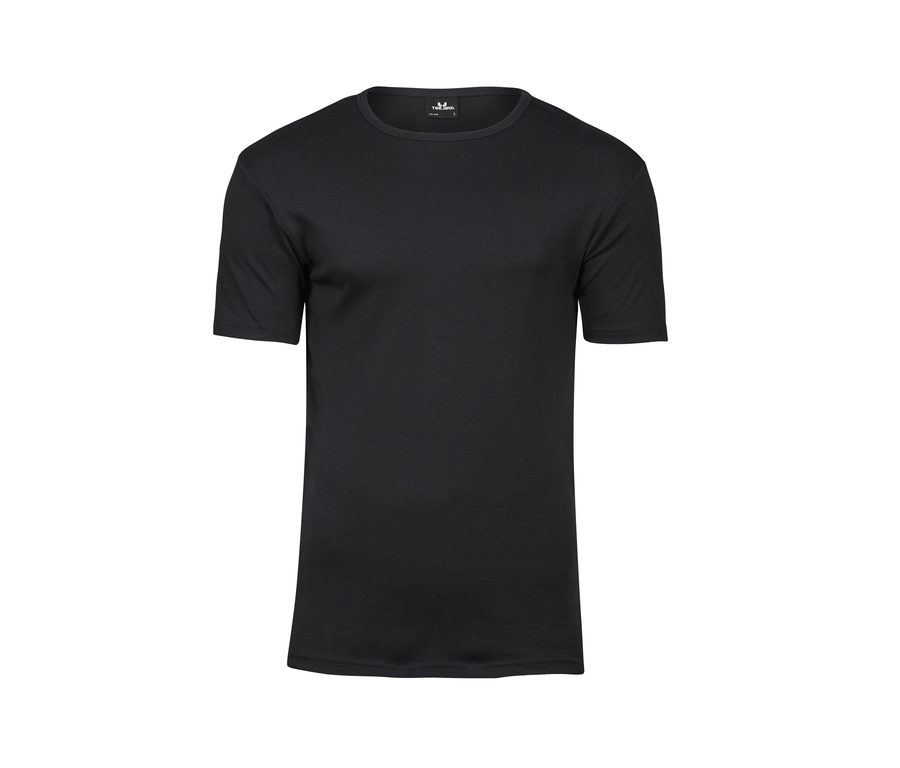 INTERLOCK TEE — Farbe BLACK