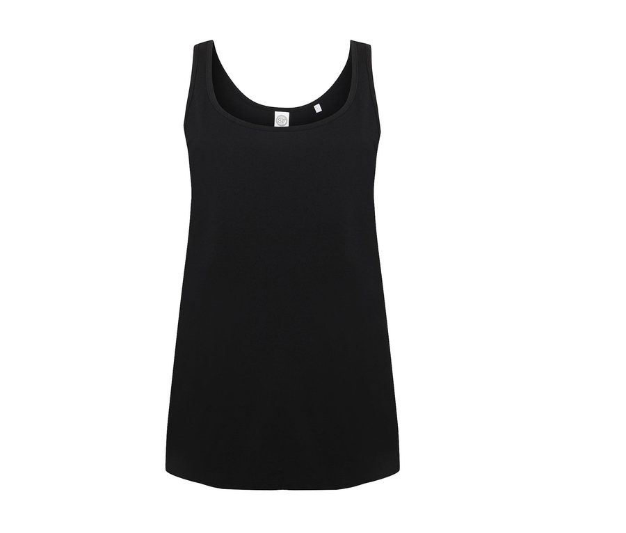 WOMEN'S SLOUNGE VEST — Farbe BLACK